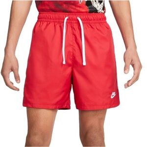 Nike Sportswear Woven Lined Flow Red Shorts Size XL NWT